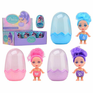 HUEVO SORPRESA BEB&Eacute; PRINCESA EN EXPOSITOR (12 uds.)
