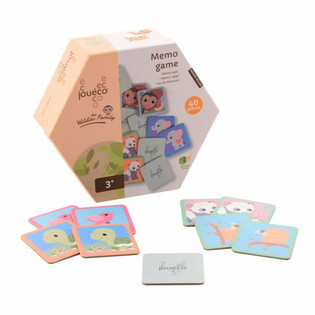 JOUECO - JUEGO DE MEMORIA FAMILIA THE WILDIES - Desde 24 Meses (1 ud.)