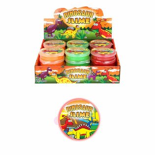 SLIME DE DINOSAURIO EN EXPOSITOR (24 uds.)