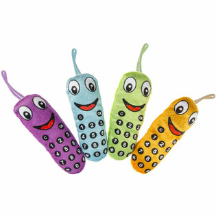TELÉFONO MÓVIL DE PELUCHE DIVERTIDO (24 uds.)