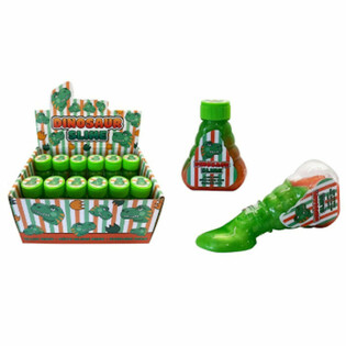 SLIME DE DINOSAURIO EN EXPOSITOR (12 UNIDADES)