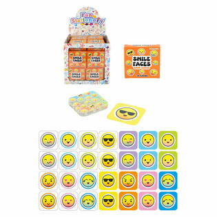 PEQUEÑOS JUEGOS DE MEMORIA - MODELO: SMILEY - EN EXPOSITOR (64 uds.)
