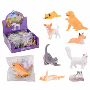 ANIMAL WORLD - FIGURAS DE MASCOTAS EN EXPOSITOR (36 uds.)