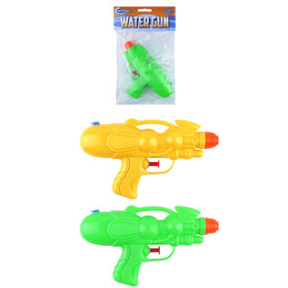 PISTOLA DE AGUA - 17CM DE LARGO - COLORES MIXTOS (12 uds.)