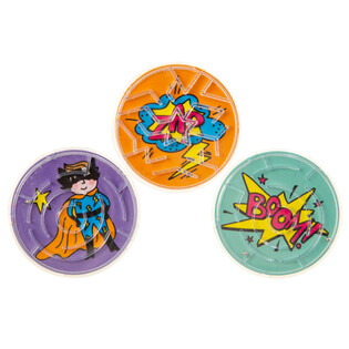 JUEGO DE PACIENCIA BOLA - MODELO SUPERHÉROE (80 uds.)