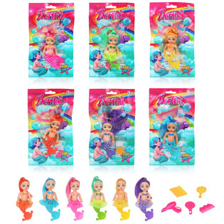 Muñeca Sirena en Bolsa de Regalo - Colores Mixtos (24 uds.)