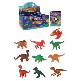 Sobre Sorpresa / Blindbag - Tema: Dinosaurios en expositor (60 uds.)