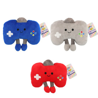 Mandos de Consola de Peluche - Mezcla de Colores (12 unidades)