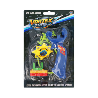 Peonzas con Lanzador Spinner Battle en Bl&iacute;ster (6 uds.)