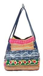 Bolso B-FAIR Wave Rosa/Blanco (1 ud.)
