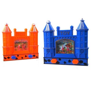 Juego de agua con forma de castillo (12 uds.)