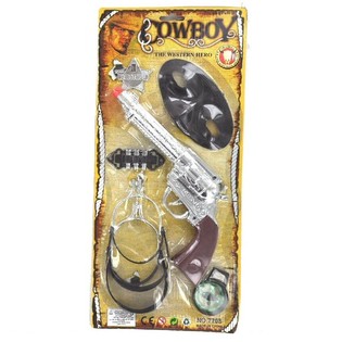 Set de Cowboy en Bl&iacute;ster - Modelo 7 (6 pzas.)