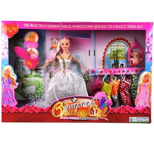 Mega Set de Mu&ntilde;eca con Muchos Accesorios